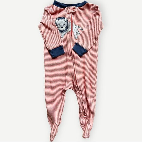 Carter’s BUNDLE OF 4 Baby Boy Multi-Size One Piece Pajamas. 3, 6, & 9 Months. - Picture 6 of 9